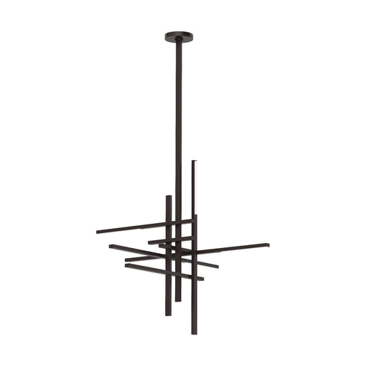 Visual Comfort SLCH561 Cityscape 36" LED Chandelier - Bronze