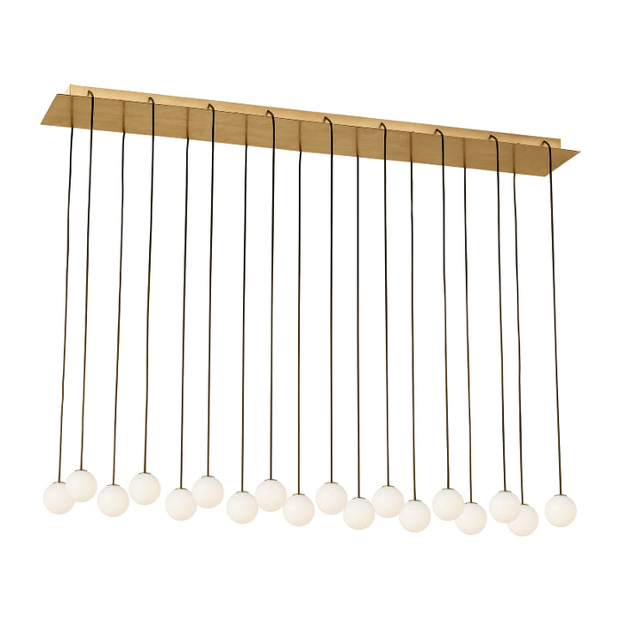 Visual Comfort SLCH586 Orbet 18-lt 45" LED Chandelier