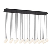 Visual Comfort SLCH587 Orbet 27-lt 45" LED Chandelier - Nightshade Black