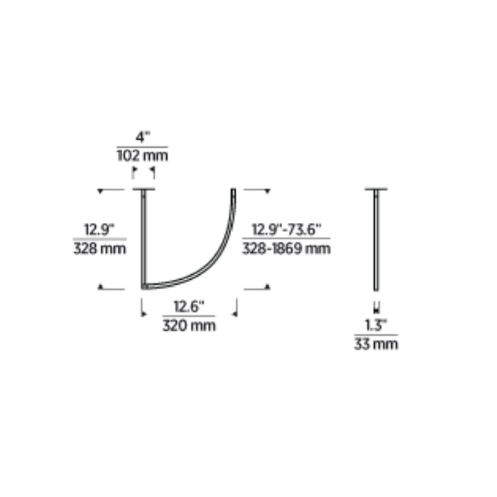 Visual Comfort SLCH630 Baku 13" LED Chandelier