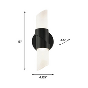 AFX SLCS0413LAJUD Slice 2-lt 13" Tall LED Wall Sconce