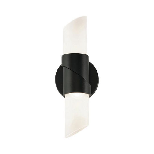 AFX SLCS0413LAJUD Slice 2-lt 13" Tall LED Wall Sconce - Black