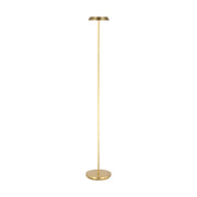 Visual Comfort SLFL536 Tepa 1-lt 49" Tall LED Rechargeable Floor Lamp - Hand Rubbed Antique Brass