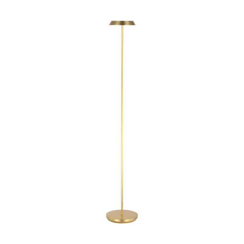 Visual Comfort SLFL536 Tepa 1-lt 49" Tall LED Rechargeable Floor Lamp - Hand Rubbed Antique Brass