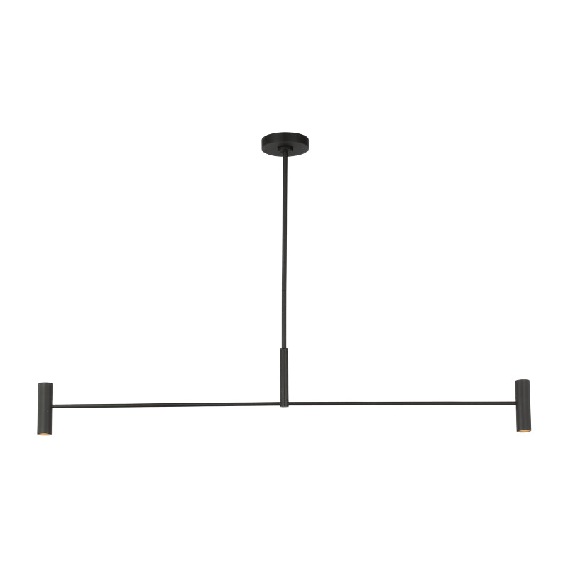 Visual Comfort SLLS571 Ponte 50" LED Chandelier - Nightshade Black