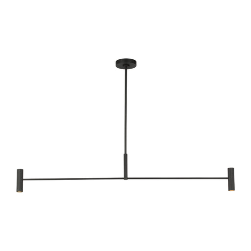 Visual Comfort SLLS571 Ponte 50" LED Chandelier - Nightshade Black