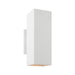 Visual Comfort SLO1112 Pohl 2-lt 14" Tall LED Outdoor Medium Wall Lantern - Outdoor Textured White