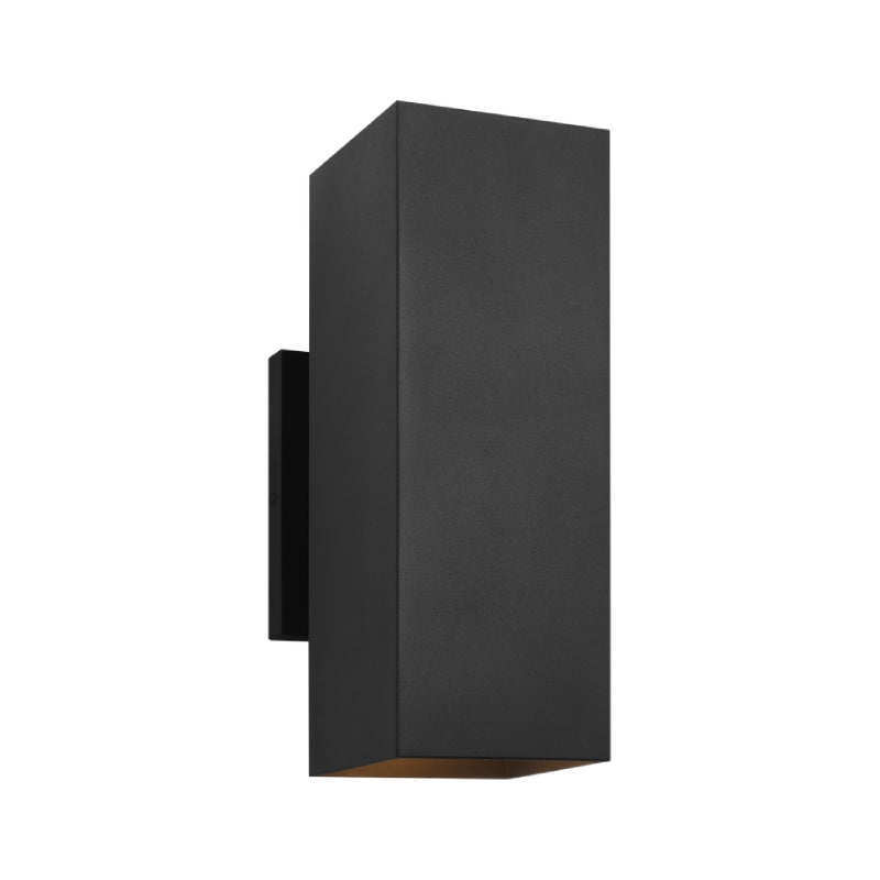 Visual Comfort SLO1112 Pohl 2-lt 14" Tall LED Outdoor Medium Wall Lantern - Textured Black