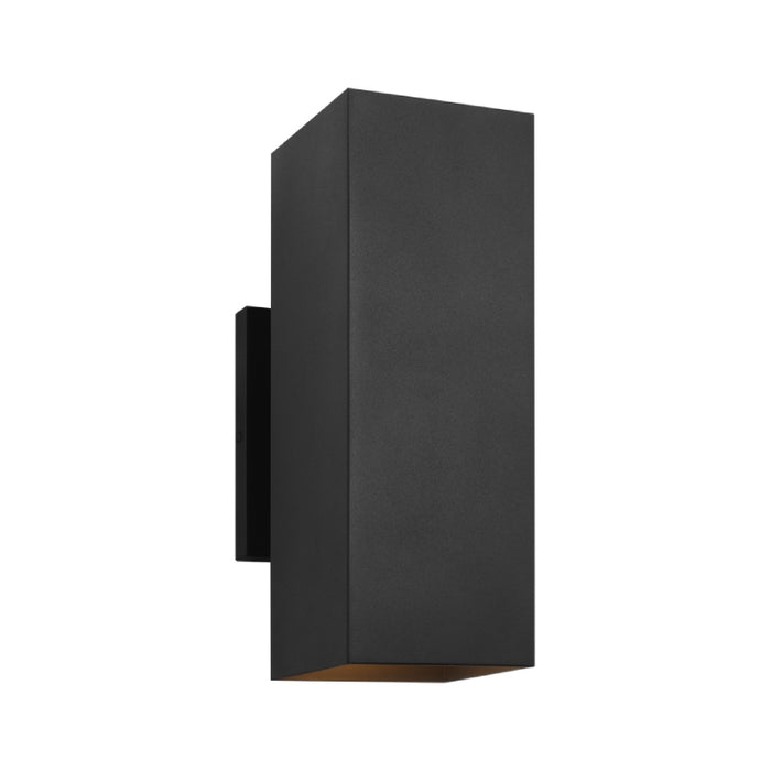 Visual Comfort SLO1112 Pohl 2-lt 14" Tall LED Outdoor Medium Wall Lantern - Textured Black