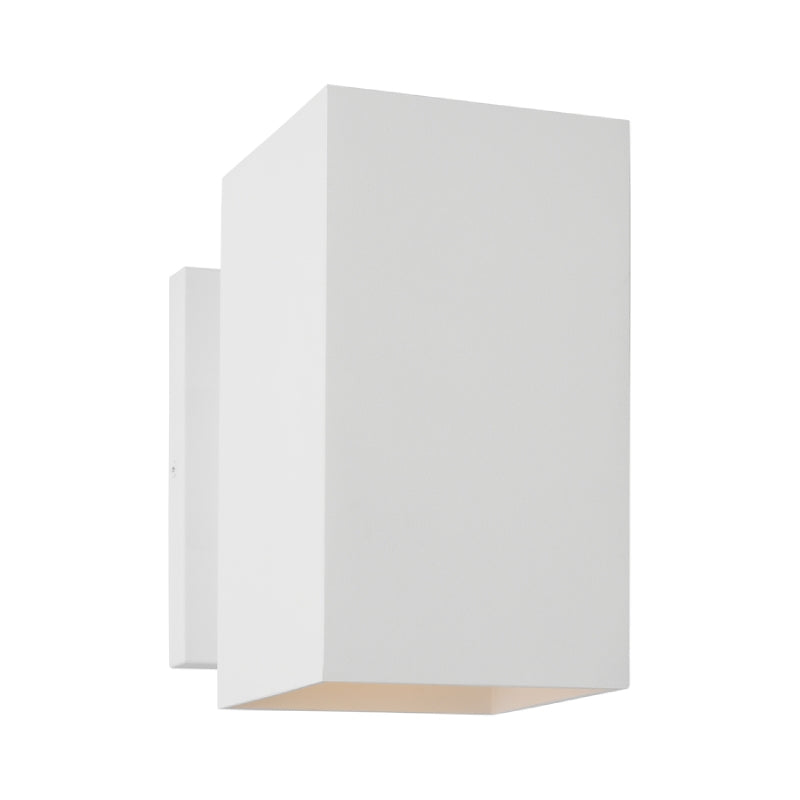 Visual Comfort SLO1121 Pohl 1-lt 5" Outdoor Medium Wall Lantern - Outdoor Textured White