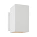 Visual Comfort SLO1121 Pohl 1-lt 5" Outdoor Medium Wall Lantern - Outdoor Textured White