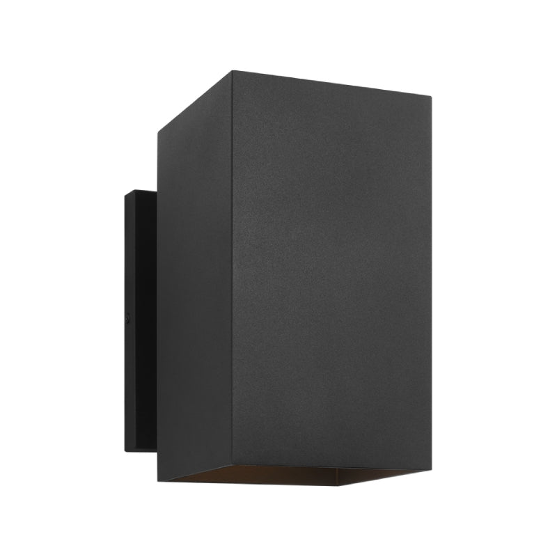 Visual Comfort SLO1121 Pohl 1-lt 5" Outdoor Medium Wall Lantern - Textured Black