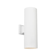 Visual Comfort SLO1172 Cylinders 2-lt 18" Outdoor Large Wall Lantern - Outdoor Textured White