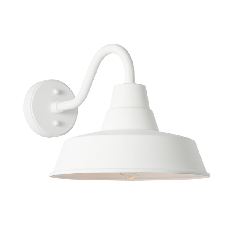 Visual Comfort SLO1191 Barn Light 1-lt 12" Outdoor Medium Wall Lantern - Outdoor Textured White