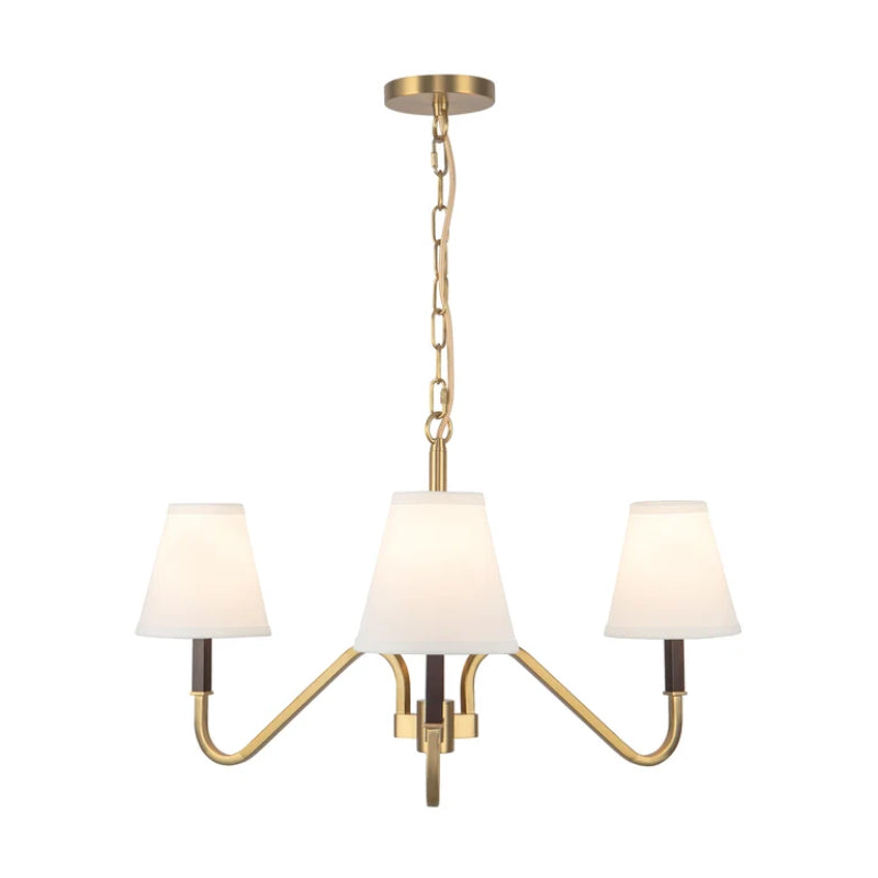 Alora Mood CH445330 Sloan 3-lt 30" Chandelier-Brushed Gold