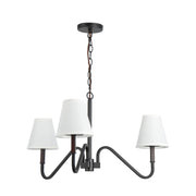 Alora Mood CH445330 Sloan 3-lt 30" Chandelier-Matte Black
