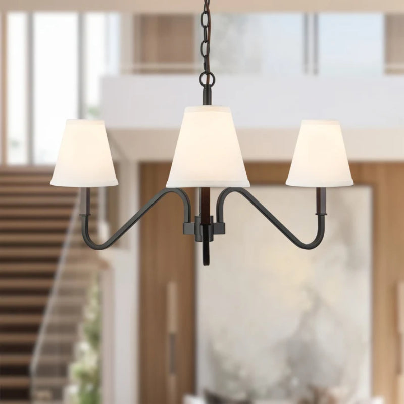 Alora Mood CH445330 Sloan 3-lt 30" Chandelier-Matte Black