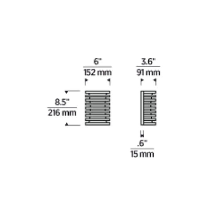 Visual Comfort SLOWS715 Quoddy 1-lt 9" Tall LED Outdoor Wall Sconce