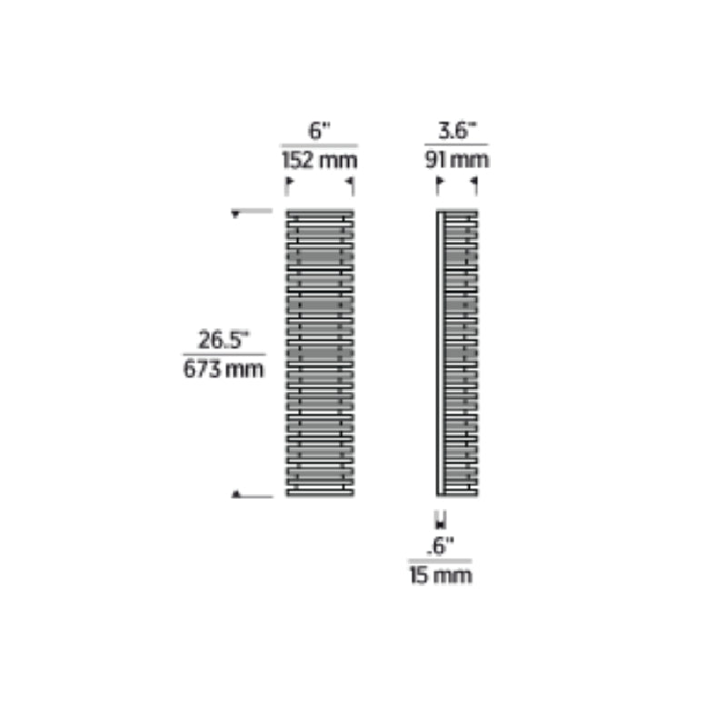 Visual Comfort SLOWS717 Quoddy 1-lt 27" Tall LED Outdoor Wall Sconce