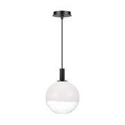 Visual Comfort SLP1001 Torian 1-lt 9" LED Small Pendant - Aged Iron