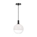 Visual Comfort SLP1001 Torian 1-lt 9" LED Small Pendant - Aged Iron