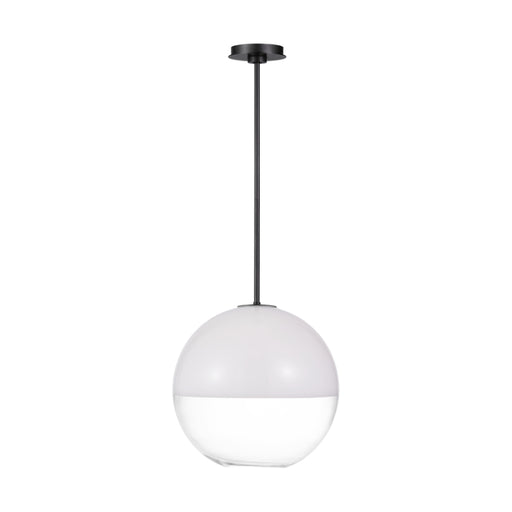 Visual Comfort SLP1011 Torian 1-lt 14" LED Medium Pendant - Aged Iron