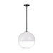 Visual Comfort SLP1011 Torian 1-lt 14" LED Medium Pendant - Aged Iron