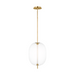 Visual Comfort SLPD31227C Heian 1-lt 13" LED Pendant - Natural Brass