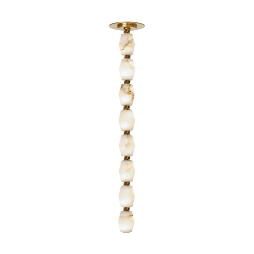 Visual Comfort SLPD550 Collier 2" LED Pendant with Remote Mount Driver - Hand Rubbed Antique Brass