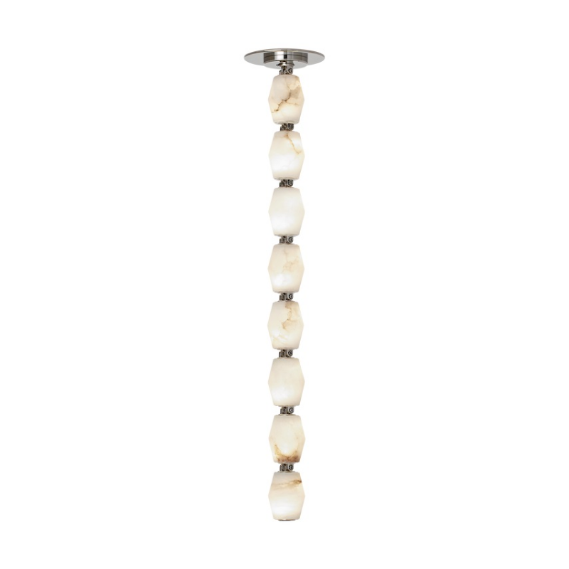 Visual Comfort SLPD550 Collier 2" LED Pendant with Remote Mount Driver - Polished Nickel