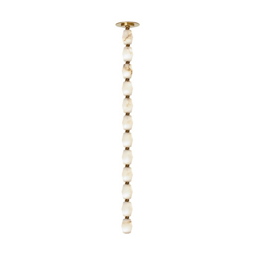 Visual Comfort SLPD551 Collier 2" LED Pendant with Surface Mount Driver - Antique Brass