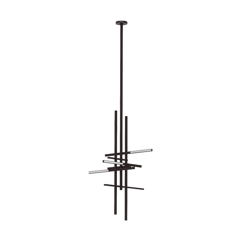 Visual Comfort SLPD563 Cityscape 36" LED Pendant - Bronze