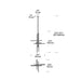 Visual Comfort SLPD563 Cityscape 36" LED Pendant