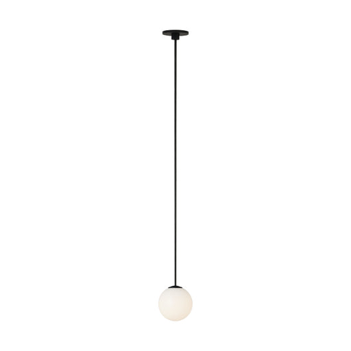 Visual Comfort SLPD591 Orbet 1-lt 3" LED Pendant - Nightshade Black
