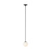 Visual Comfort SLPD591 Orbet 1-lt 3" LED Pendant - Nightshade Black