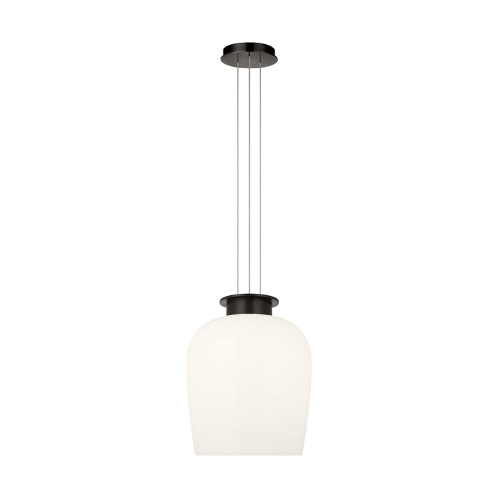 Visual Comfort SLPD623 Vetro 1-lt 21" LED Pendant - Bronze
