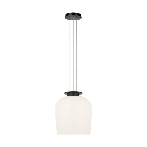 Visual Comfort SLPD624 Vetro 1-lt 12" LED Pendant - Bronze