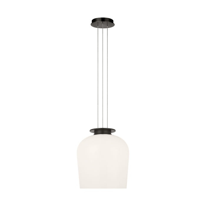 Visual Comfort SLPD624 Vetro 1-lt 12" LED Pendant - Bronze
