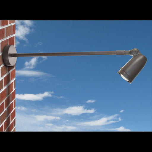 Focus Industries SLS20 24" 7W LED Single Head Sign Light, 12V, Goose Neck Pole, Extension Cap