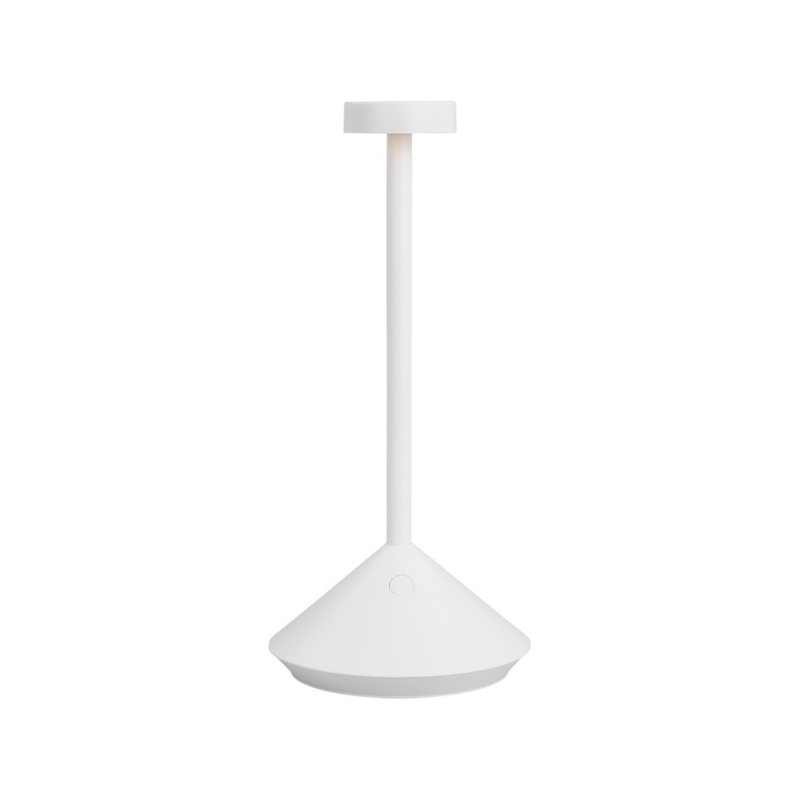 Visual Comfort SLTB53327 Moneta 1-lt 9" Tall LED Table Lamp - Matte White