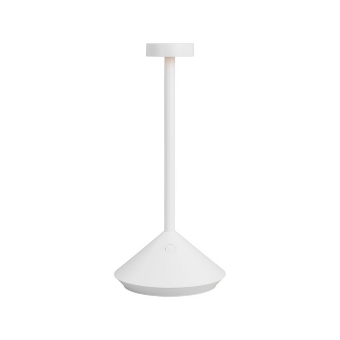 Visual Comfort SLTB53327 Moneta 1-lt 9" Tall LED Table Lamp - Matte White