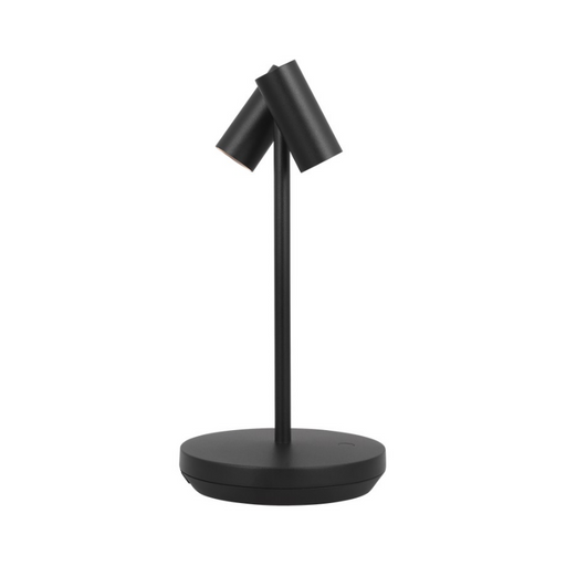 Visual Comfort SLTB53427 Doppia 2-lt 10" Tall LED Table Lamp - Black