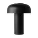 Visual Comfort SLTB621 Louver 9" Tall LED Rechargeable Table Lamp - Black