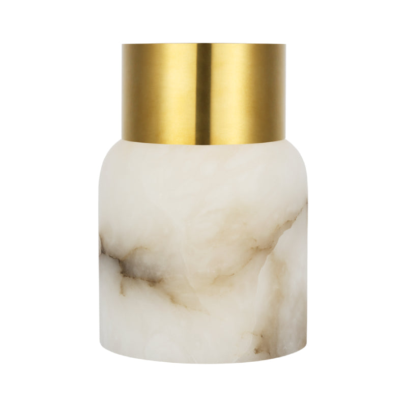 Visual Comfort SLTB66527 Caspe 7" Tall LED Table Lamp - Hand Rubbed Antique Brass