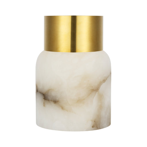 Visual Comfort SLTB66527 Caspe 7" Tall LED Table Lamp - Hand Rubbed Antique Brass