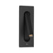 Visual Comfort SLTS67827 Ponte 7" Tall LED Task Sconce - Nightshade Black