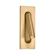 Visual Comfort SLTS67827 Ponte 7" Tall LED Task Sconce - Hand Rubbed Antique Brass