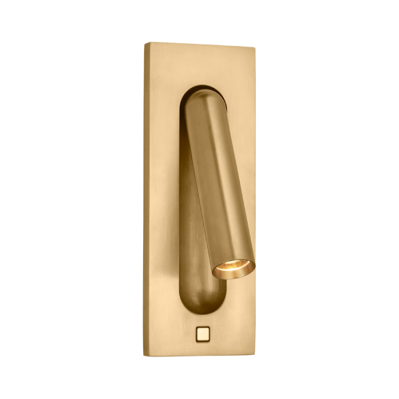 Visual Comfort SLTS67827 Ponte 7" Tall LED Task Sconce - Hand Rubbed Antique Brass