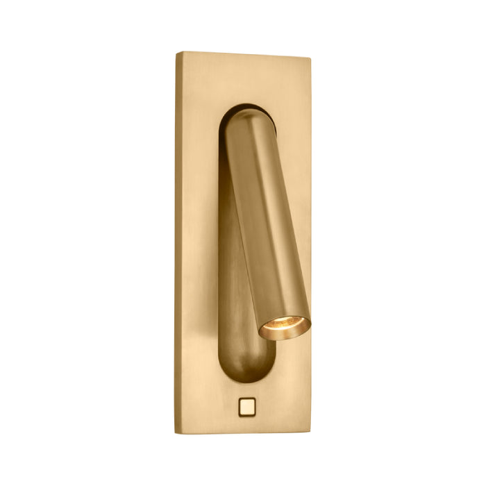 Visual Comfort SLTS67827 Ponte 7" Tall LED Task Sconce - Hand Rubbed Antique Brass