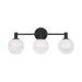 Visual Comfort SLV1003 Torian 3-lt 24" LED Vanity Light - Aged Iron